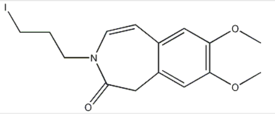 7,8-二甲氧基-3-(3-碘代丙基)-1,3-二氢-2H-3-苯并氮杂卓-2-酮