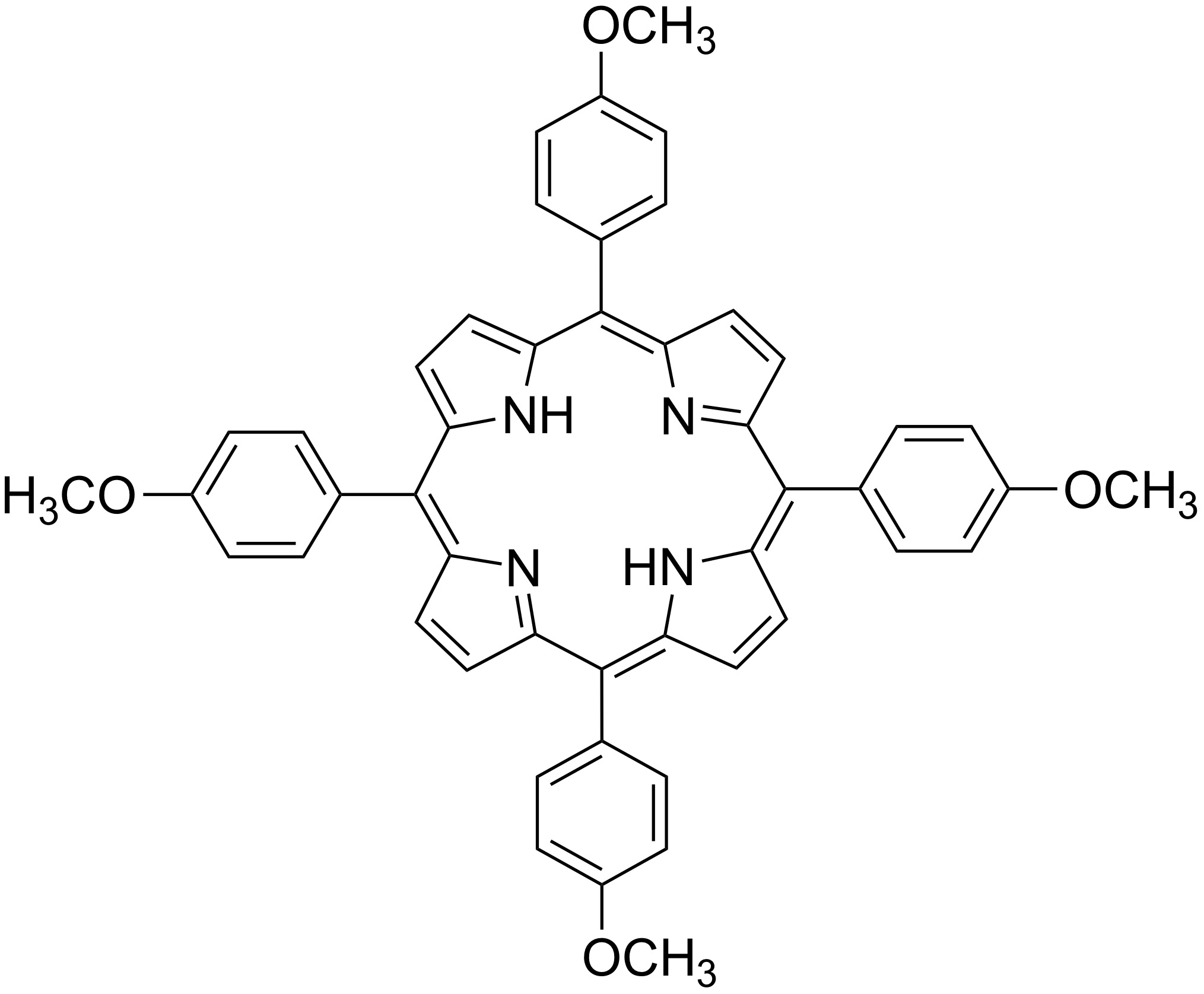 四对甲氧苯基卟啉