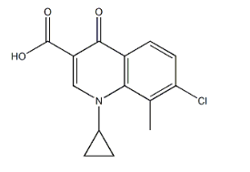 7-氯-1-环丙基-1,4-二氢-8-甲基-4-氧代-3-喹啉羧酸
