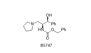 Benzyl [(1R,2R)-1-Hydroxy-1-phenyl-3-(1-pyrrolidinyl)-2-propanyl]carbamate
