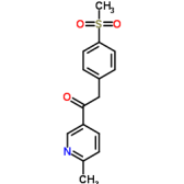 1-(6-甲基吡啶-3-基)-2-[4-(甲基磺酰基)苯基]乙酮