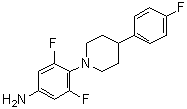 3,5-二氟-4-[4-(4-氟苯基)哌啶-1-基]苯胺