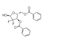 2-脱氧-2,2-二氟-3,5-二苯甲酰基-D-呋喃核糖