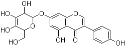 染料木苷,5,7-三羟异黄酮-7-糖苷