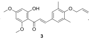 (E)-3-(4-(allyloxy)-3,5-dimethylphenyl)-1-(2-hydroxy-4,6-dimethoxyphenyl)prop-2-en-1-one