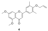 2-(4-(Allyloxy)-3,5-dimethylphenyl)-5,7-dimethoxy-4H-chromen-4-one