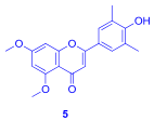 2-(4-Hydroxy-3,5-dimethylphenyl)-5,7-dimethoxy-4H-chromen-4-one