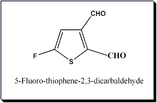 5-氟噻吩-2,3-二甲醛