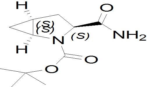 (1S,3S,5S)-3-(氨基羰基)-2-氮杂双环[3.1.0]己烷-2-甲酸叔丁酯