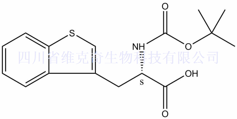 (αS)-α-[[(1,1-Dimethylethoxy)carbonyl]amino]benzo[b]thiophene-3-propanoic acid