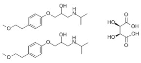 酒石酸美托洛尔/ 酒石酸美多心安