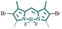4,4-difluoro-2,6-dibromo-1,3,5,7-tetramethyl-4-bora-3a,4a-diaza-s-indacene