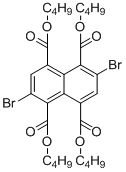 2,6-dibromo-1,4,5,8-tetra(n-butoxycarbonyl)naphthalene