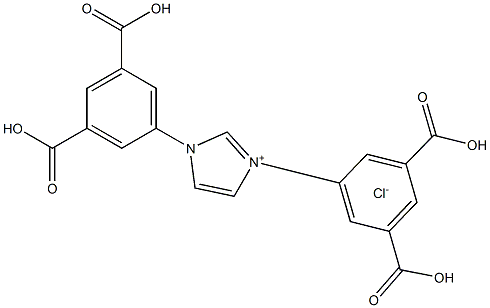 1,3-双(3,5-二羧酸苯基)氯化咪唑鎓盐