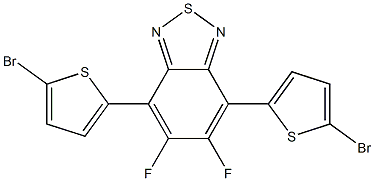 4,7-二(5-溴噻吩基-2-)-5,6-二氟-2,1,3-苯并噻二唑