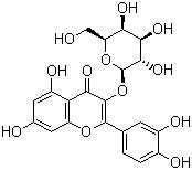 金丝桃苷；槲皮素-3-O-β-D-吡喃半乳糖苷