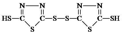 5,5'-dithio-1,3,4-thiadiazole-2(3H)-thione