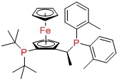 (R)-1-[(SP)-2-(二叔丁基膦)二茂铁基]乙基双(2-甲基苯基)膦