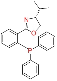 (R)-(+)-2-[2-(二苯基膦)苯基]-4-异丙基-2-恶唑啉