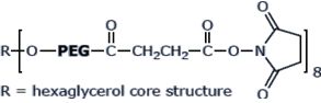 8arm PEG Succinimidyl Succinate (hexaglycerol)