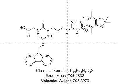 Fmoc-Arg(Pbf)-Gly-OH