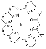 (OC-6-33)-二[2-(2-喹啉基)苯基](2,2,6,6-四甲基-3,5-庚烷二酮)铱