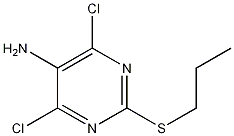 4,6-二氯 -2-(丙硫基)-5-氨基嘧啶