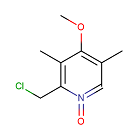 2-氯甲基-4-甲氧基-3,5-二甲基吡啶1-氧化物