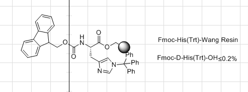 Fmoc-His(Trt)-Wang resin