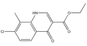 ethyl 7-chloro-1-cyclopropyl-8-methyl-4-oxo-quinoline-3-carboxylate