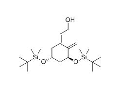 (Z)-2-((3S,5R)-3,5-双((叔丁基二甲基硅基)氧代)-2-甲烯基亚环己基)乙基-1-醇