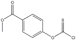 4-(硫代氯甲酰氧基)苯甲酸甲酯