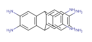 2,3,6,7,14,15-六氨基三蝶烯