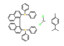 氯代[(S)-(-)-2,2'-二(二苯基膦)-1,1'-联萘](P-伞花素)氯化钌(II)