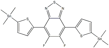 5,6-二氟-4,7-双(5-三甲基锡基噻吩-2-基)苯并[C][1,2,5]噻二唑