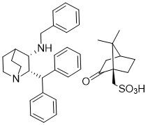 (2S,3S)-2-二苯甲基-N-苄基奎宁环-3-胺-(1R) -10-樟脑磺酸盐