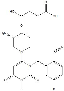 琥珀酸曲格列汀