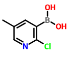 2-氯-5-甲基砒啶-3-硼酸