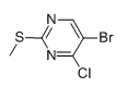 2-甲硫基-4-氯-5-溴嘧啶