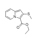 ethyl 2-(methylthio)indolizine-3-carboxylate