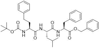 (ALPHAS)-ALPHA-[[叔丁氧羰基]氨基]苯丁酰基-L-亮氨酰基-L-苯丙氨酸苄酯