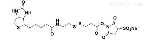 磺酸基-N-琥珀酰亚胺基酯-双硫键-生物素