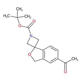 tert-butyl 5-acetyl-3H-spiro[azetidine-3,1-[2]benzofuran]-1-carboxylat