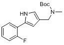 叔丁基{[5-(2,5-二氟苯基)-1 h-吡咯-3-基]甲基}甲基氨基甲酸酯
