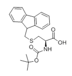 N-Α-叔丁氧羰基-S-(9-芴甲基)-L-半胱氨酸