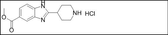 methyl 2-(piperidin-4-yl)-1H-benzo[d]imidazole-5-carboxylate