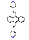 9,10-di-<β-(4-pyridyl)vinyl>anthracene