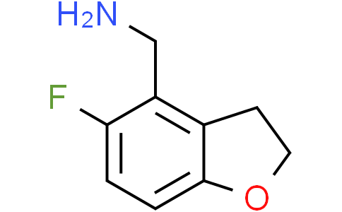 (5-fluoro-2,3-dihydrobenzofuran-4-yl)methanamine