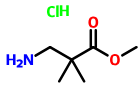 2,2-二甲基-3-氨基丙酸甲酯盐酸盐
