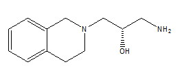 (2S)-1-氨基-3-(1,2,3,4-四氢异喹啉-2-基)-2-丙醇盐酸盐
